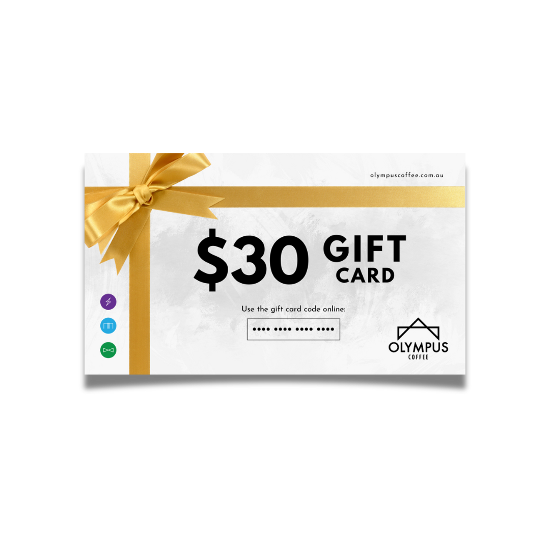 Olympus Coffee Gift Card